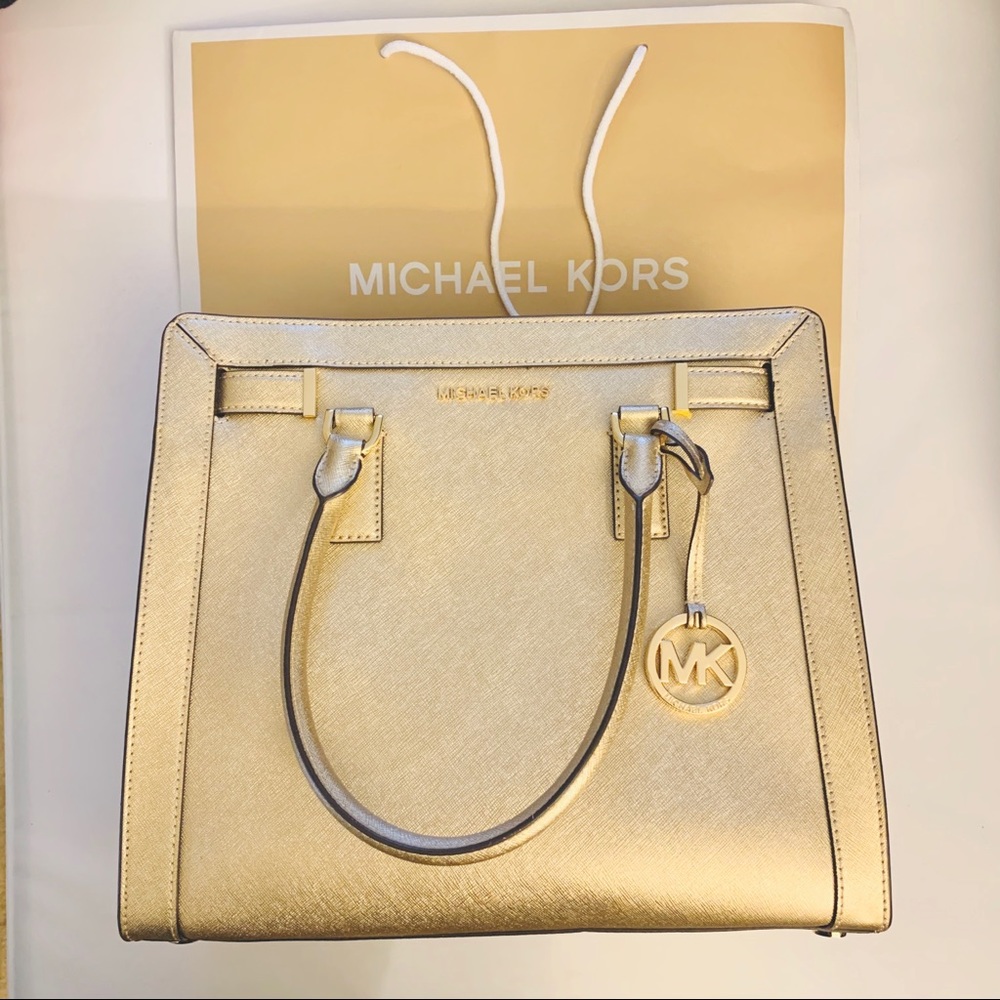 Michael Kors Large Dillion Satchel Crossbody Bag